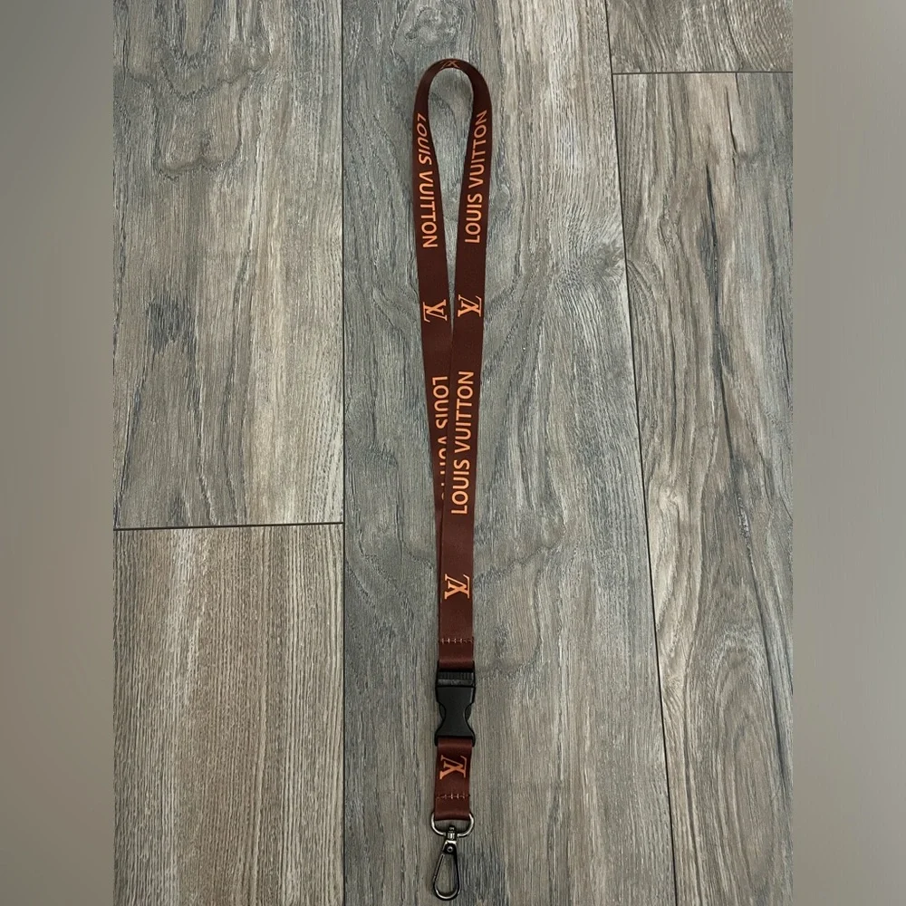 Ribbon LV* lanyard